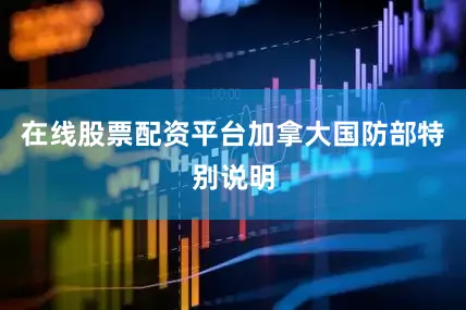 在线股票配资平台加拿大国防部特别说明