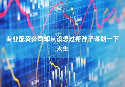 专业配资公司却从没想过帮孙子谋划一下人生